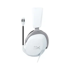 New HyperX CloudX Stinger 2 Core Noise Canceling Gaming Headset, 3.5mm, White (6H9B7AA)