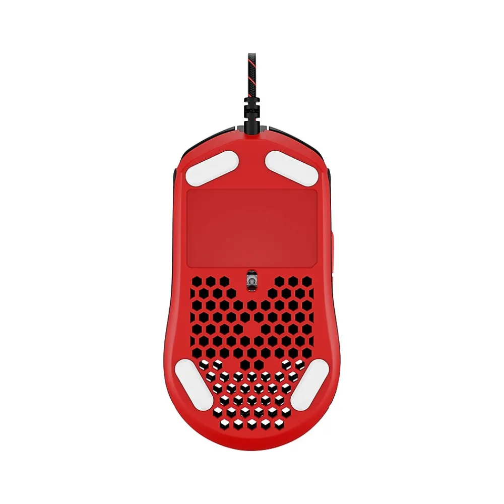 New HyperX Pulsefire Haste Optical USB Gaming Mouse, Black/Red (4P5E3AA)