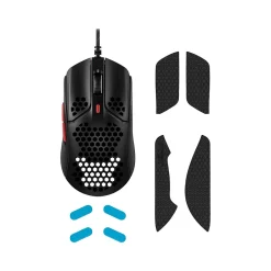 New HyperX Pulsefire Haste Optical USB Gaming Mouse, Black/Red (4P5E3AA)