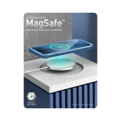 i-Blason Ares Blue Case for iPhone 14 Pro Max (iPhone2022Pro-6.7-Ares-SP-Azure)