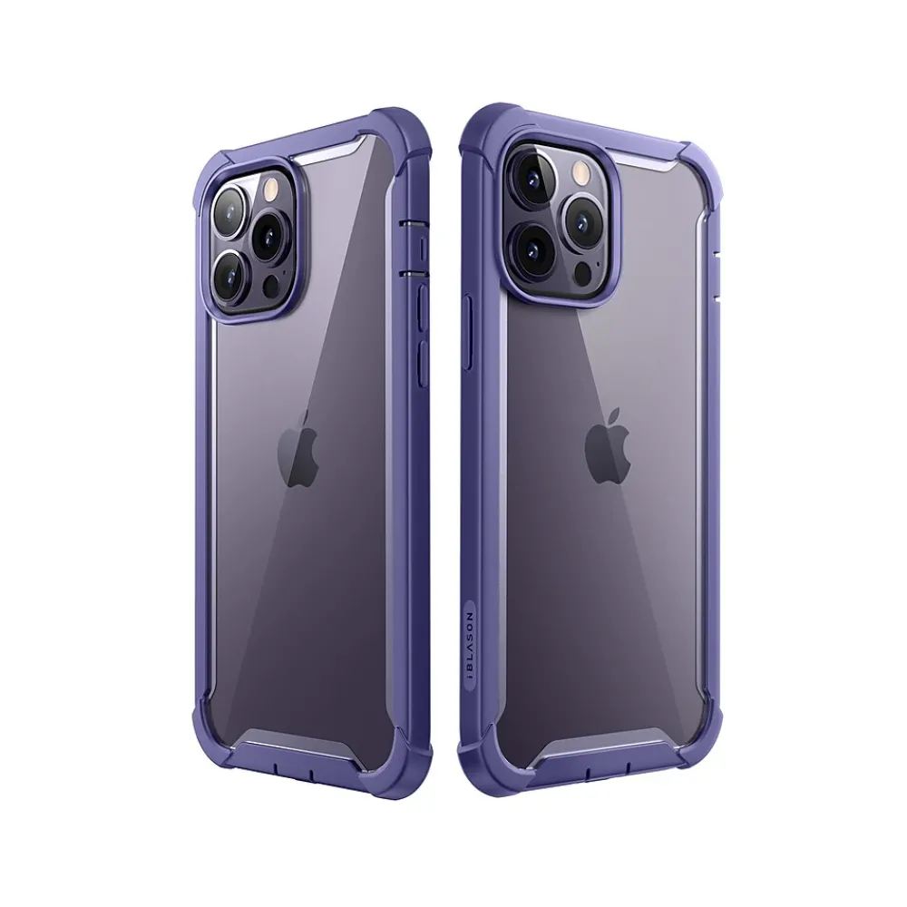 i-Blason Ares Deep Purple Case for iPhone 14 Pro (iPhone2022Pro-6.1-Ares-SP-Mauve)