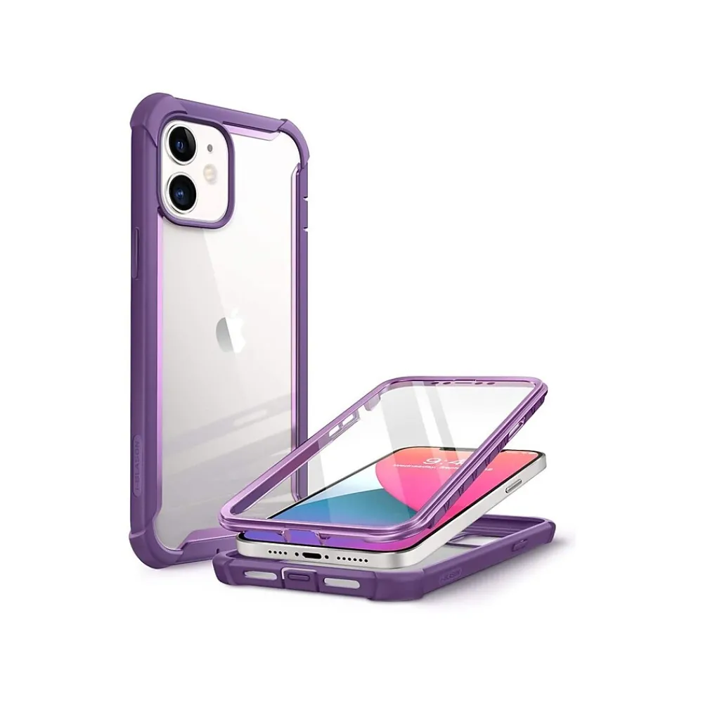 i-Blason Ares MagSafe Rugged Case for iPhone 12 mini, Purple (iPhone2020-5.4-Ares-SP-Purple)