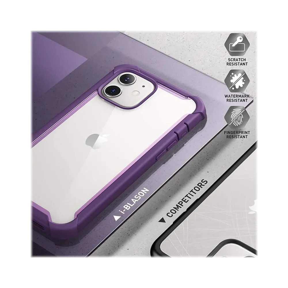 i-Blason Ares MagSafe Rugged Case for iPhone 12 mini, Purple (iPhone2020-5.4-Ares-SP-Purple)