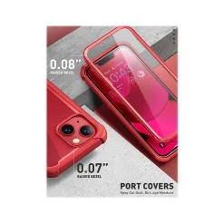 i-Blason Ares Red Case for iPhone 14 Plus (iPhone2022-6.7-Ares-SP-Ruddy)