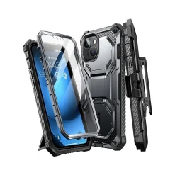 i-Blason Armorbox Black Rugged Case for iPhone 14 (iPhone2021/22-6.1-Armorbox-SP-Black)