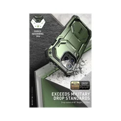 i-Blason Armorbox Dark Green Rugged Case for iPhone 14 Pro (iPhone2022Pro-6.1-Armorbox-SP-Guldan)