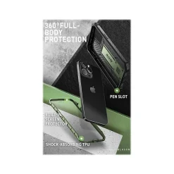 i-Blason Armorbox Dark Green Rugged Case for iPhone 14 Pro (iPhone2022Pro-6.1-Armorbox-SP-Guldan)