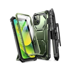 i-Blason Armorbox Dark Green Rugged Case for iPhone 14 (iPhone2021/22-6.1-Armorbox-SP-Guldan)