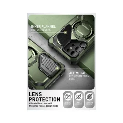 i-Blason Armorbox MagSafe Rugged Case for Samsung Galaxy S24 Ultra, Shock-Absorbing, Dark Green