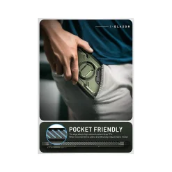 i-Blason Armorbox MagSafe Rugged Case for Samsung Galaxy S24 Ultra, Shock-Absorbing, Dark Green