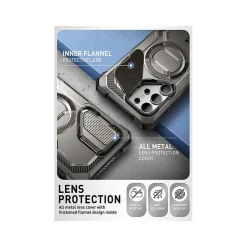 i-Blason Armorbox MagSafe Rugged Case for Samsung Galaxy S24 Ultra, Shock-Absorbing, Titan Gray