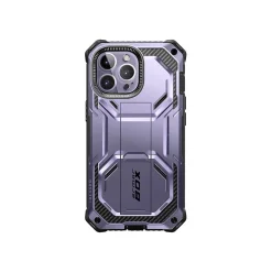 i-Blason Armorbox Metallic Purple Rugged Case for iPhone 14 Pro Max (iPhone2022Pro-6.7-Armorbox-SP-Mauve)