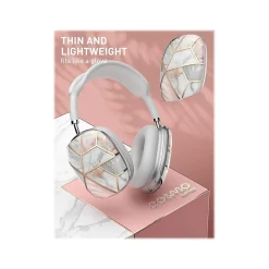 Cosmo Case for AirPods Max, Marble Pink (AirPodsMax2020-Kits-Cosmo-Marble)<i-Blason Clearance