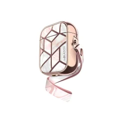 Cosmo Case for Apple AirPods 1st/2nd Gen, Marble Pink (AirPods2019-Cosmo-Marble)<i-Blason Best