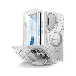 i-Blason Cosmo Clear MagSafe Case for Samsung Galaxy S24 Ultra, Shock-Absorbing