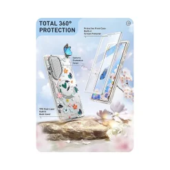 i-Blason Cosmo Clear Paint MagSafe Case for Samsung Galaxy S24 Ultra, Shock-Absorbing