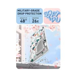 i-Blason Cosmo Clear Paint MagSafe Case for Samsung Galaxy S24 Ultra, Shock-Absorbing