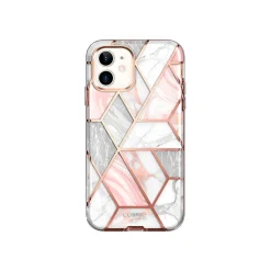 i-Blason Cosmo MagSafe Rugged Case for iPhone 12 mini, Marble Pink (iPhone2020-5.4-Cosmo-SP-Marble)