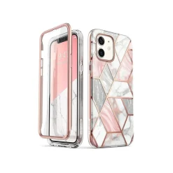 i-Blason Cosmo MagSafe Rugged Case for iPhone 12 mini, Marble Pink (iPhone2020-5.4-Cosmo-SP-Marble)