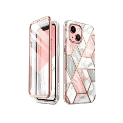 i-Blason Cosmo Marble Pink Snap Case for iPhone 13 mini (iPhone2021-5.4-Cosmo-SP-Marble)