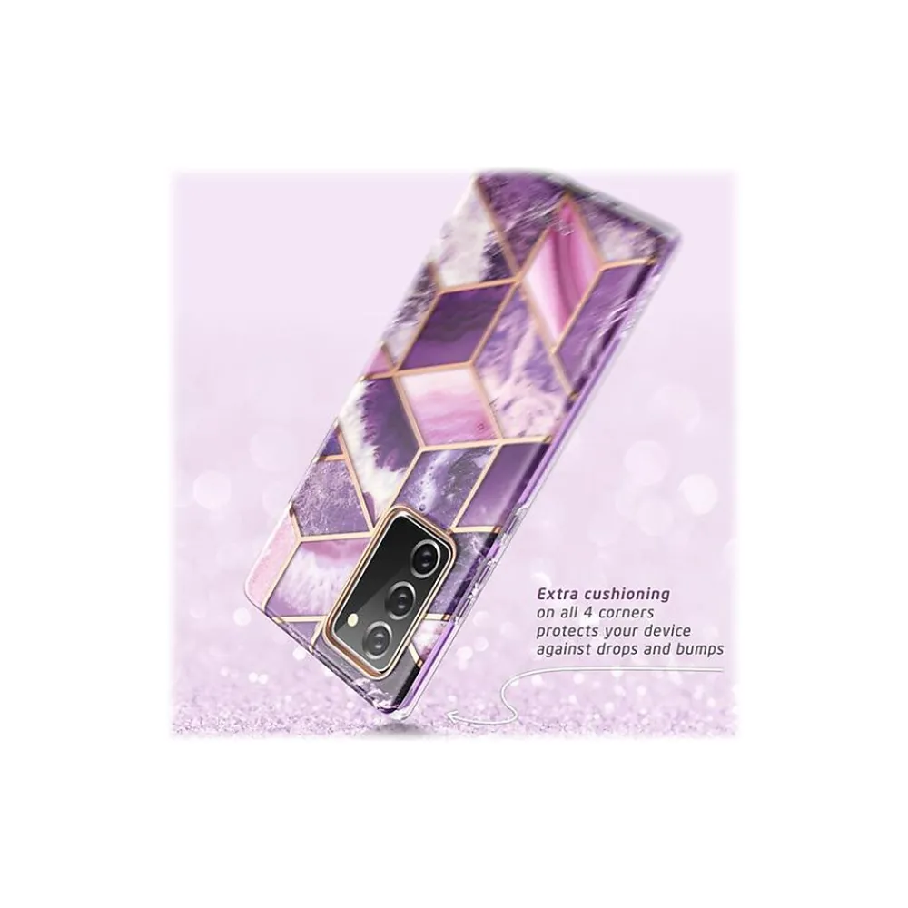 i-Blason Cosmo Marble Purple Case for Samsung Galaxy Note20 (Galaxy-Note20-Cosmo-Ameth)