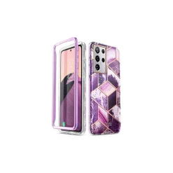 i-Blason Cosmo Marble Purple Case for Samsung Galaxy S21 Ultra (Galaxy-S21Ultra-Cosmo-Ameth)