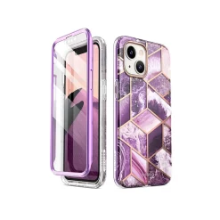 i-Blason Cosmo Marble Purple Snap Case for iPhone 13 (iPhone2021-6.1-Cosmo-SP-Ameth)