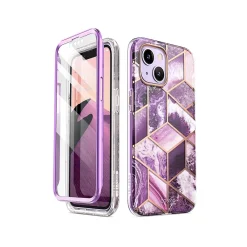 i-Blason Cosmo Marble Purple Case for iPhone 14 Plus (iPhone2022-6.7-Cosmo-SP-Ameth)