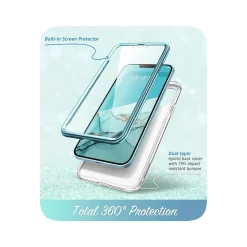 i-Blason Cosmo Ocean Blue Snap Case for iPhone 13 (iPhone2021-6.1-Cosmo-SP-Ocean)