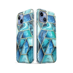 i-Blason Cosmo Ocean Blue Case for iPhone 14 Plus (iPhone2022-6.7-Cosmo-SP-Ocean)