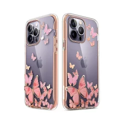i-Blason Cosmo Pinkfly Case for iPhone 14 Pro Max (iPhone2022Pro-6.7-Cosmo-SP-Pinkfly)
