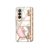 i-Blason Cosmo Pro Marble Pink Snap Case for Samsung Galaxy Z Fold4 (Galaxy2022-ZFold4-5G-Cosmo-Pen-SP-Marble)