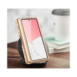 i-Blason Cosmo Pro Marble Pink Snap Case for Samsung Galaxy Z Fold4 (Galaxy2022-ZFold4-5G-Cosmo-Pen-SP-Marble)