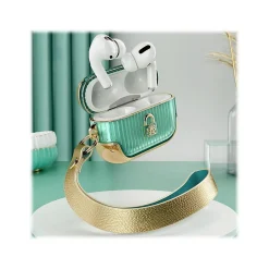 Duchess Case for Apple AirPods Pro, Green (AirPodsPro2019-Duchess-Gold)<i-Blason Online