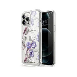 i-Blason Halo Bouquet Purple Snap Case for iPhone 13 Pro Max (iPhone2021-6.7-Halo-N)