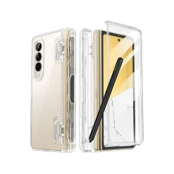 i-Blason Halo Clear Snap Case for Samsung Galaxy Z Fold4 (Galaxy2022-ZFold4-5G-Cosmo-Pen-SP-Clear)
