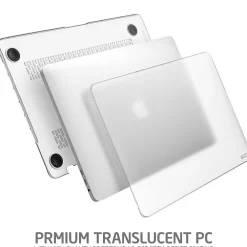 Halo Series Hard Shell Protective Case for Macbook Pro 15-Inch (2016), Frost/Clear (MBPRO15-16H-CL)<i-Blason Outlet