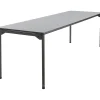 Folding Tables*ICEBERG Maxx Legroom Rectangular Folding Table, Gray, 29 1/2"H x 96"W x 30"D