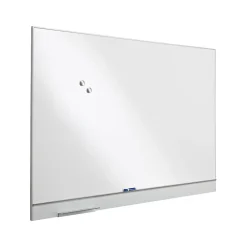 Dry Erase*ICEBERG Polarity Steel Dry-Erase Whiteboard, Aluminum Frame, 6' x 4' (31260)