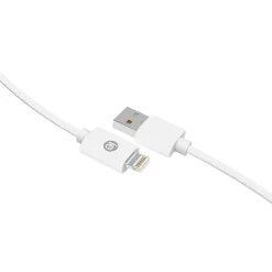 iEssentials Lightning to USB-A Charging Cable, 6 ft., White (IENBC6LWT)