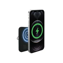 MagSafe Magnetic Power Bank for iPhone 12/13, 5000mAh, Black (2IHPP0852B4L2)<iHome New