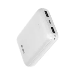USB-A Power Bank, 10000mAh, White (IHPP2200W-OD)<iHome New