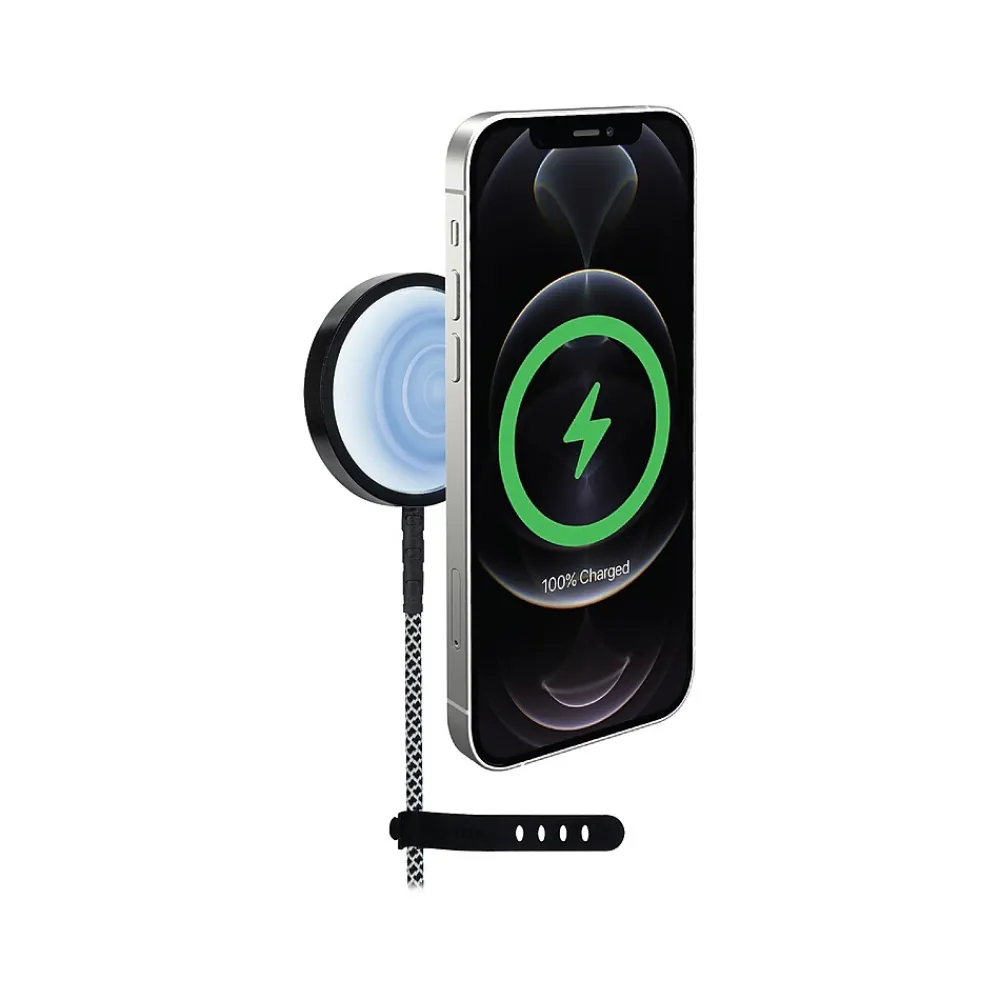 Wireless Charger for iPhone 12/13, Black (2IHQI0850B0L2)<iHome Sale