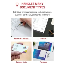 Canon imageFORMULA R30 USB Duplex Document Scanner, White (6051C002)