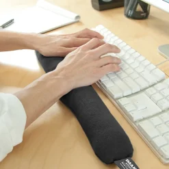 Best IMAK Cushion Keyboard Ergobeads Wrist Rest, Non-Skid Base, Black (A10160)