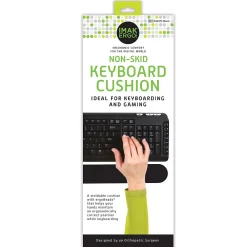 New IMAK Cushion Keyboard Ergobeads Wrist Rest, Black (A10173)