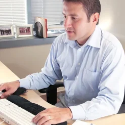 New IMAK Cushion Keyboard Ergobeads Wrist Rest, Black (A10173)