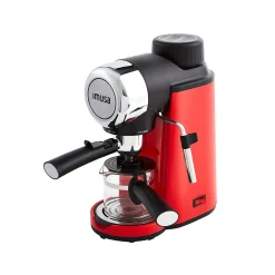 Imusa 4-Cups Espresso Machine, Red (GAU-18218)