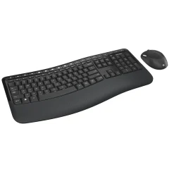 Clearance Incase Comfort Desktop 5050 Wireless Ergonomic Keyboard and Laser Mouse Combo, Black (PP4-00001)