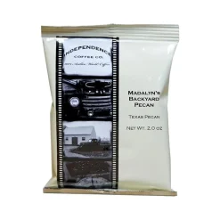 Independence Coffee Co. Madalyn's Backyard Pecan Coffee Frac Pack, Light Roast, 2 oz., 40/Carton (MBP.FP-2.0oz40ctbx)